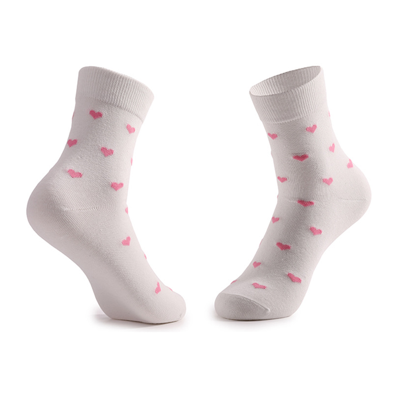 Love Love Cotton Casual Socks In Tube Socks Ms. Simple Cotton Socks Socks Wholesale Manufacturers
